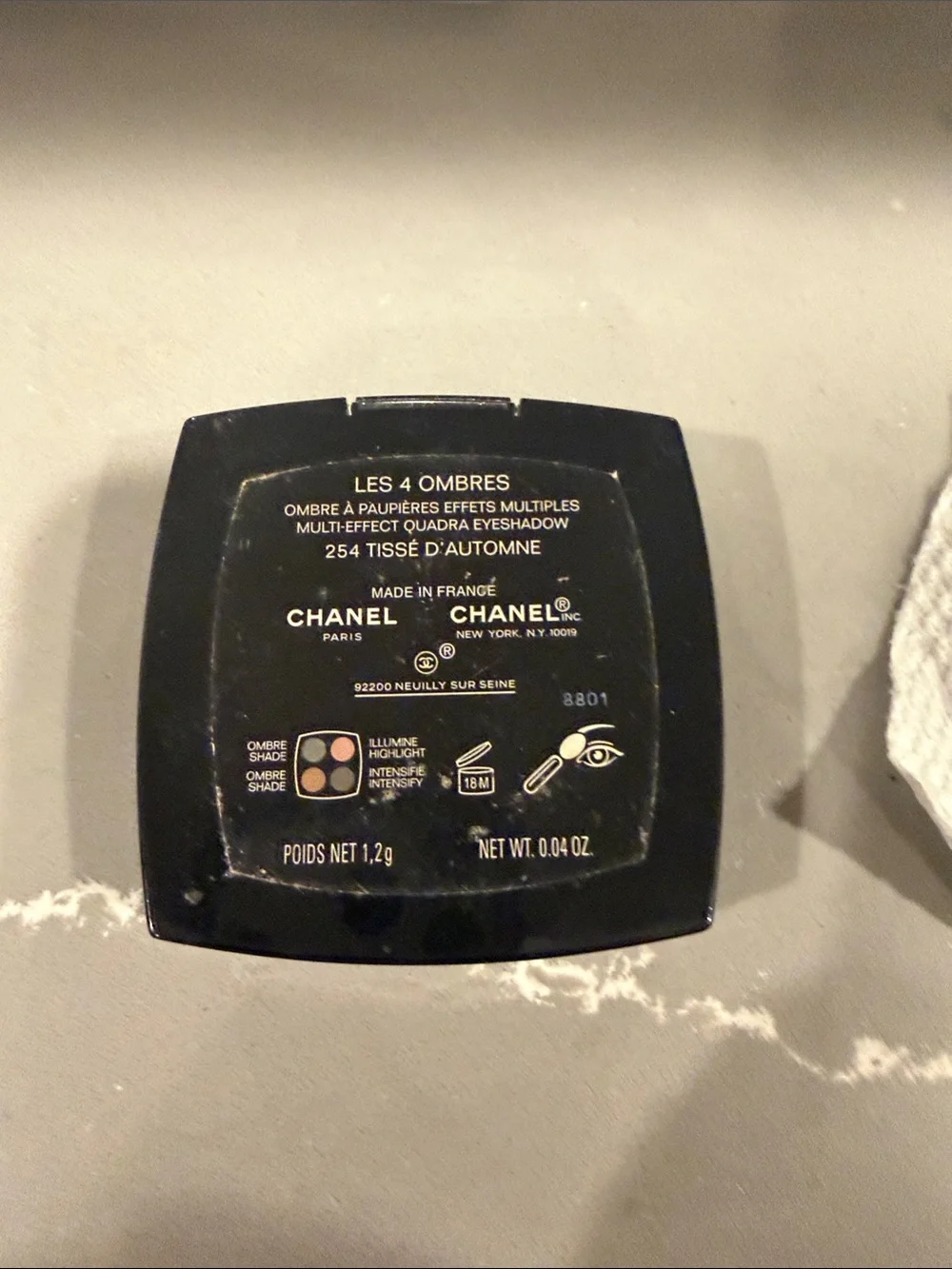 CHANEL Eyeshadow Quad - Rose, Olive & Taupe Shimmers